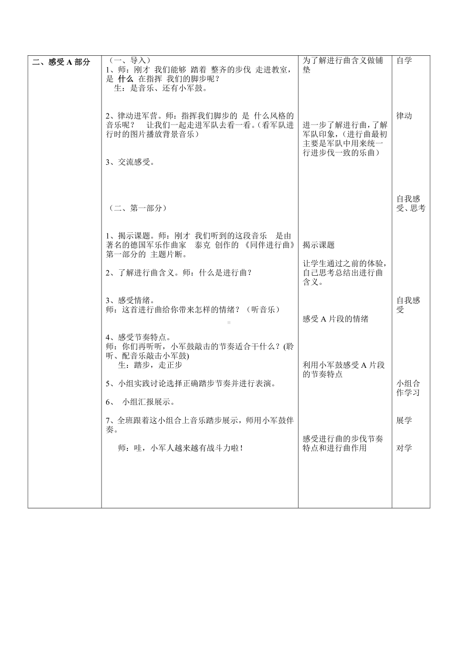 第3课 好伙伴-聆听 同伴进行曲-教案、教学设计-省级公开课-人音版（简谱）三年级上册音乐(配套课件编号：d0fe5).doc_第2页