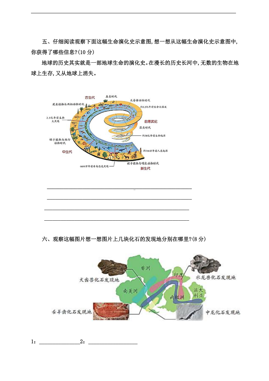 2021新苏教版六年级上册科学第三单元测试卷（含答案）.doc_第3页