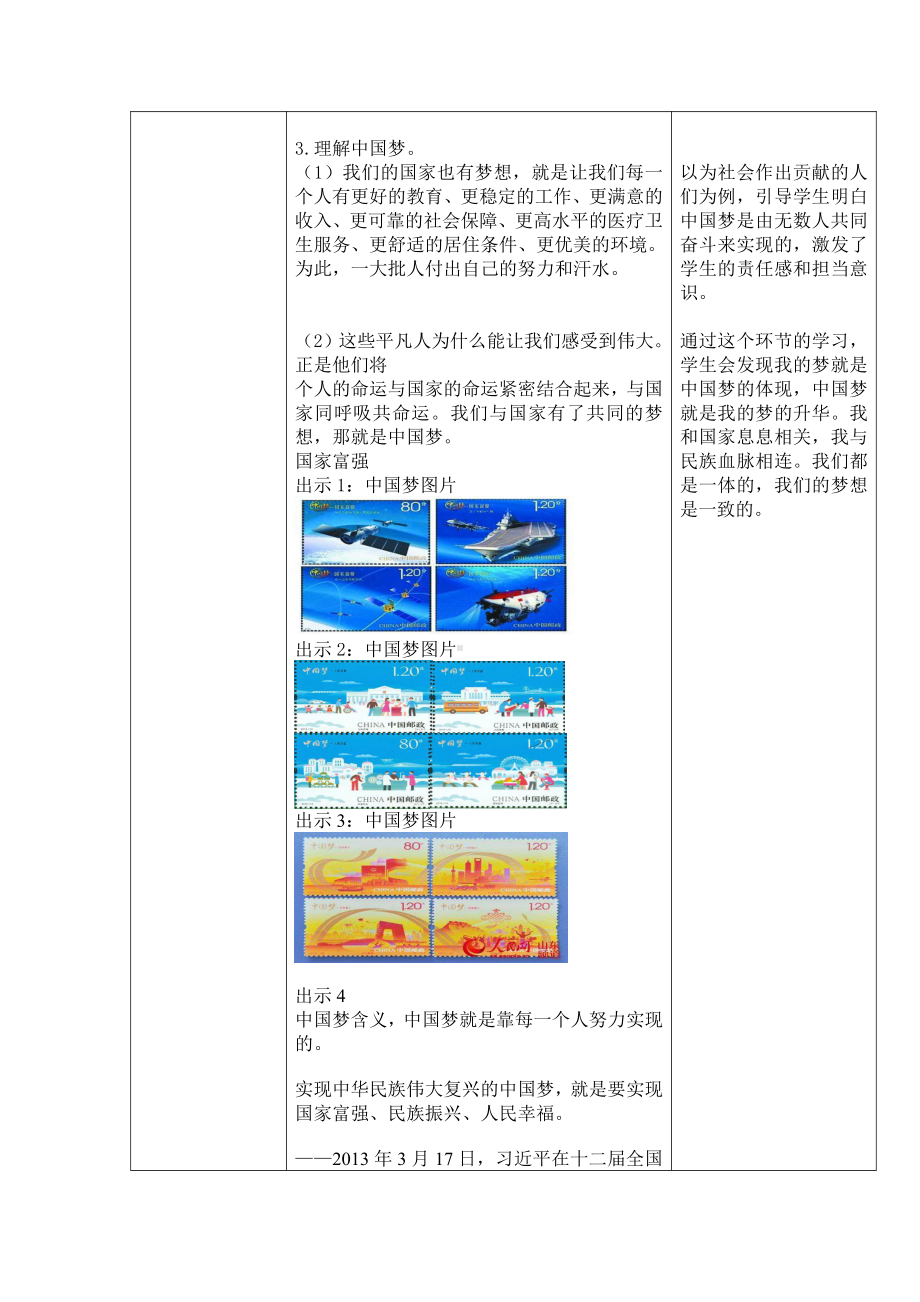 1.1 有梦想就会有创造教案-习近平新时代中国特色社会主义思想学生读本（小学高年级）.doc_第3页