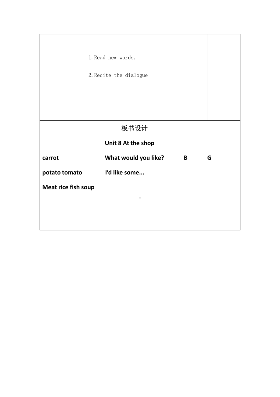 Module 3 Places and activities-8 At the shop-教案、教学设计-市级公开课-沪教版四年级上册英语(配套课件编号：80abd).doc_第3页