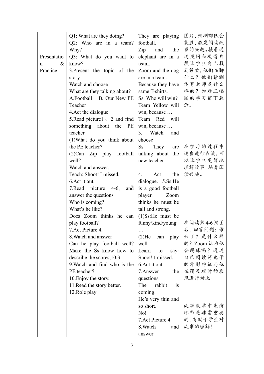 Unit 1　What's he like -C-教案、教学设计-部级公开课-人教版pep五年级上册英语(配套课件编号：e0150).docx_第3页