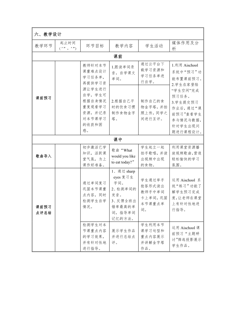 Unit 3What would you like -A-教案、教学设计-市级公开课-人教版pep五年级上册英语(配套课件编号：30269).docx_第3页