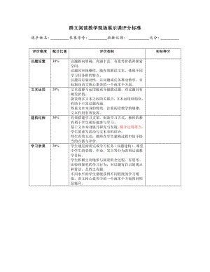 小学群文阅读课评价标准.doc