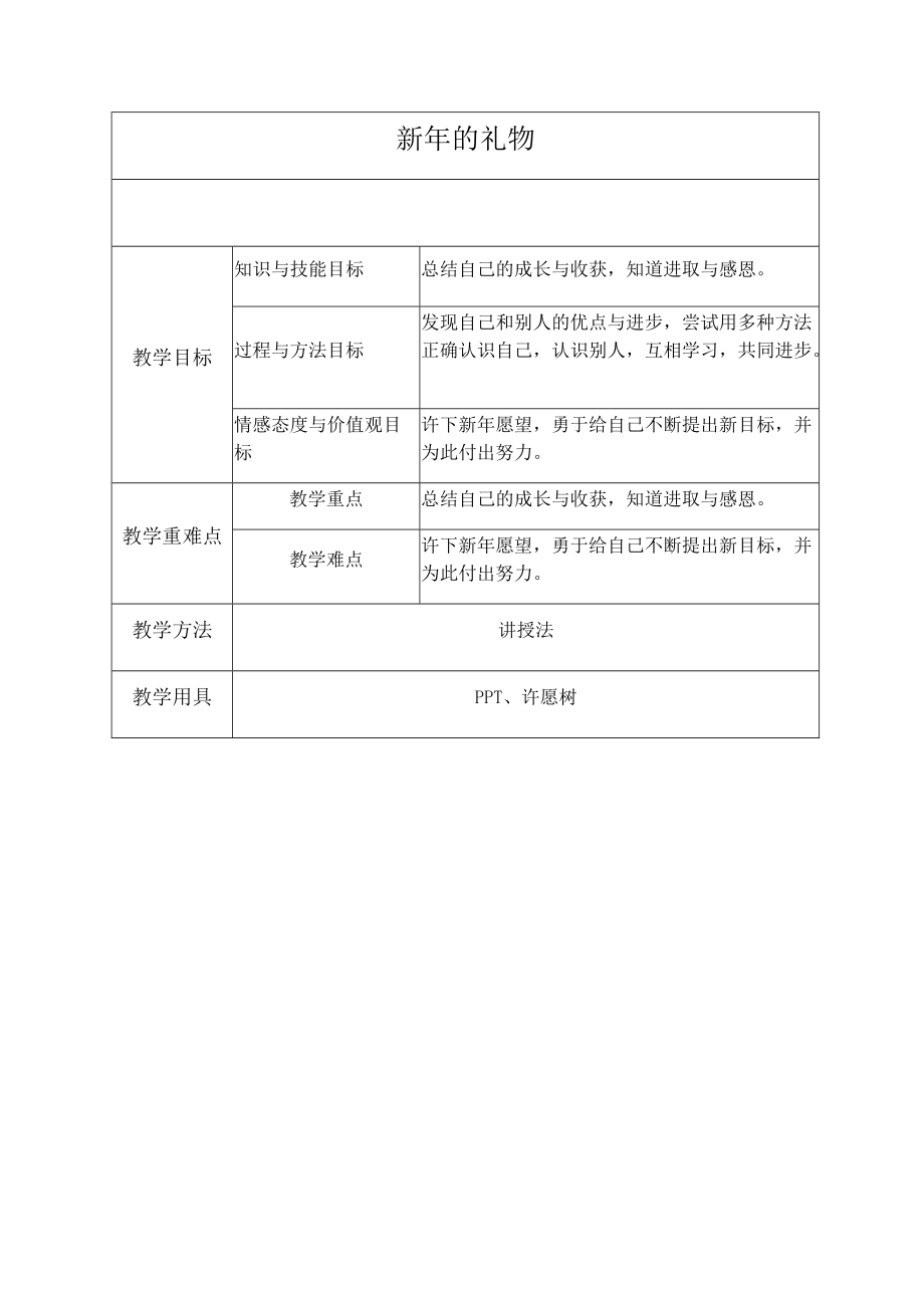 第四单元 天气虽冷有温暖-16 新年的礼物-ppt课件-(含教案+音频+素材)-部级公开课-部编版一年级上册道德与法治(编号：6041a).zip