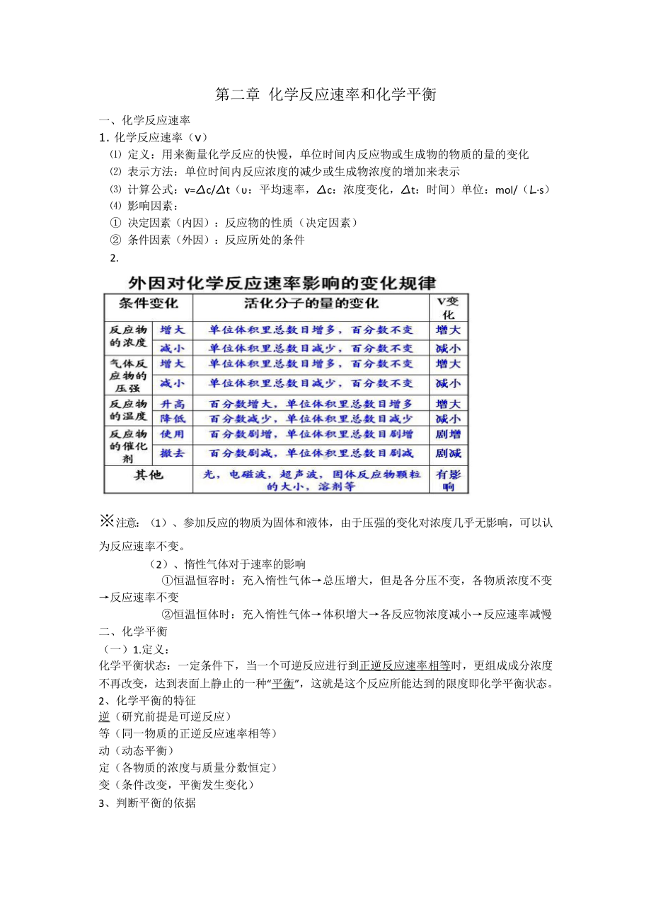 高中化学选修4知识点清单.doc_第2页