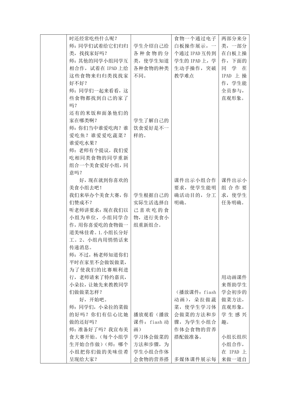 第三单元 家中的安全与健康-10 吃饭有讲究-教案、教学设计-市级公开课-部编版一年级上册道德与法治(配套课件编号：b0692).doc_第3页