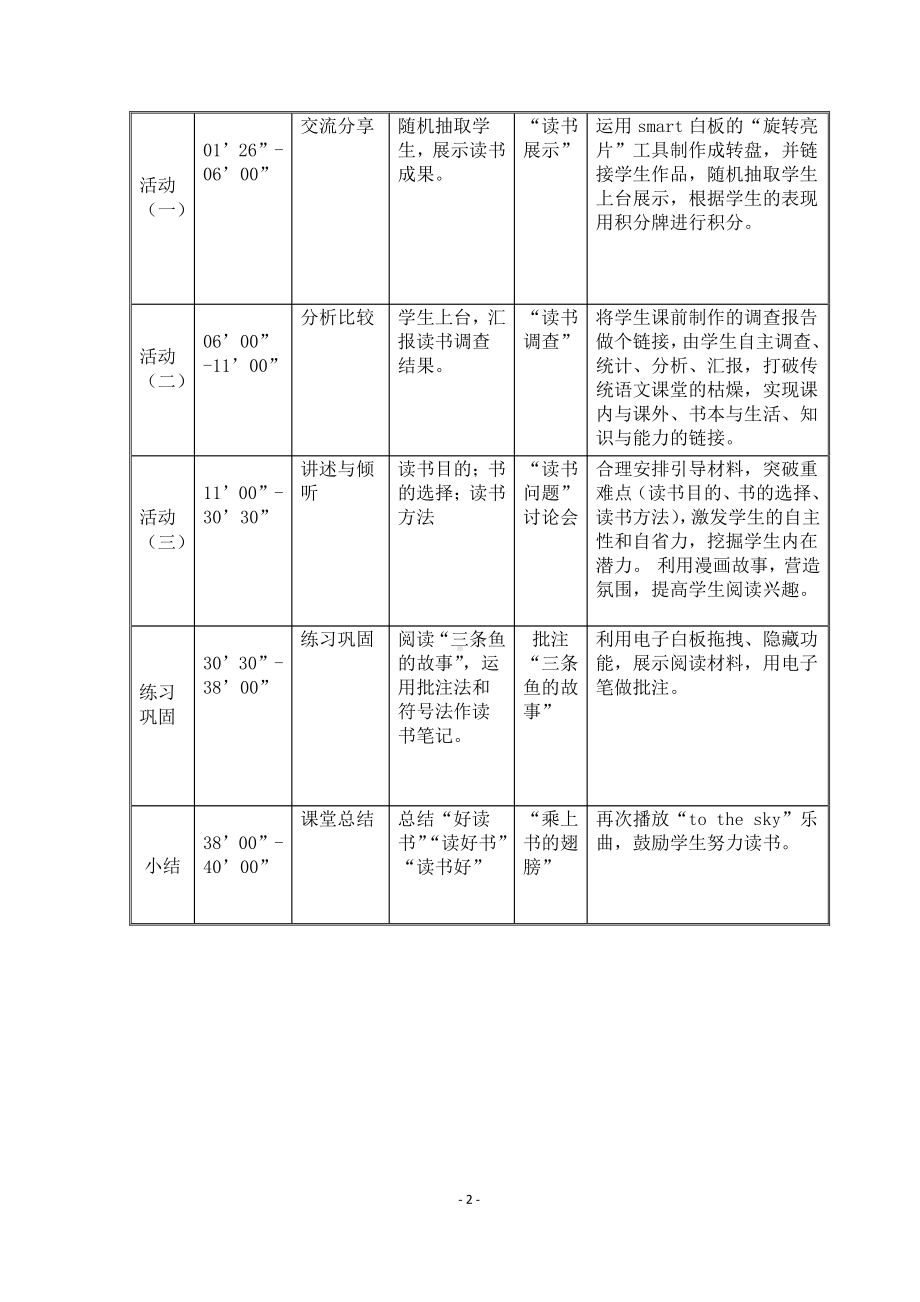 第四单元-综合性学习-少年正是读书时-教案、教学设计-市级公开课-部编版七年级上册语文(编号：d0150).zip(配套课件编号：f05bc).doc_第2页