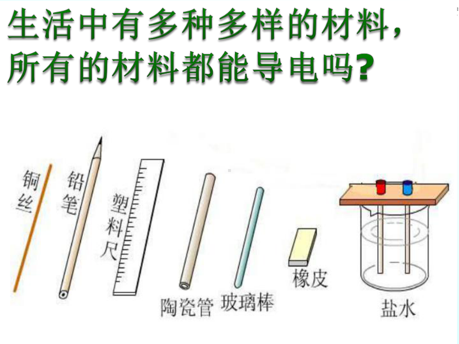 2021青岛版四年级下册科学19导体和绝缘体（动画版）.pptx_第1页