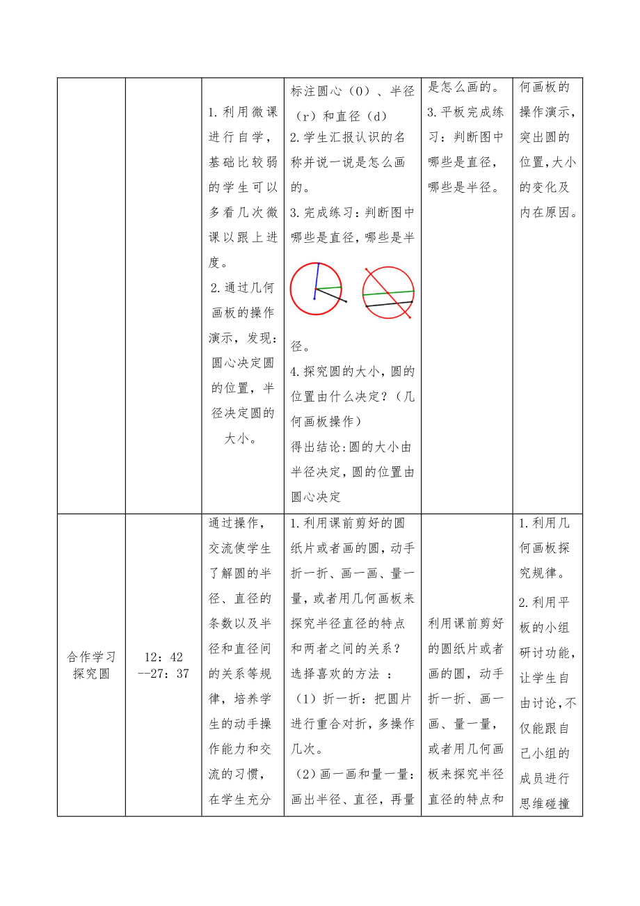 五 圆-圆的认识-教案、教学设计-市级公开课-北京版六年级上册数学(配套课件编号：f04b2).docx_第3页