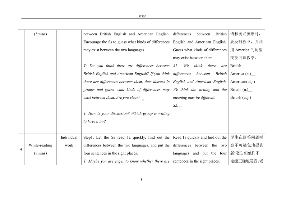 Unit 3 English Around the World-Topic 2 Some things usually have different meanings in different cultures.-Section D-教案、教学设计-部级公开课-仁爱科普版九年级上册(配套课件编号：f00f8).doc_第3页