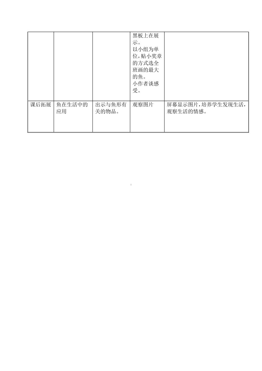 第17课 谁画的鱼最大-教案、教学设计-部级公开课-人美版一年级上册美术(配套课件编号：80002).doc_第3页