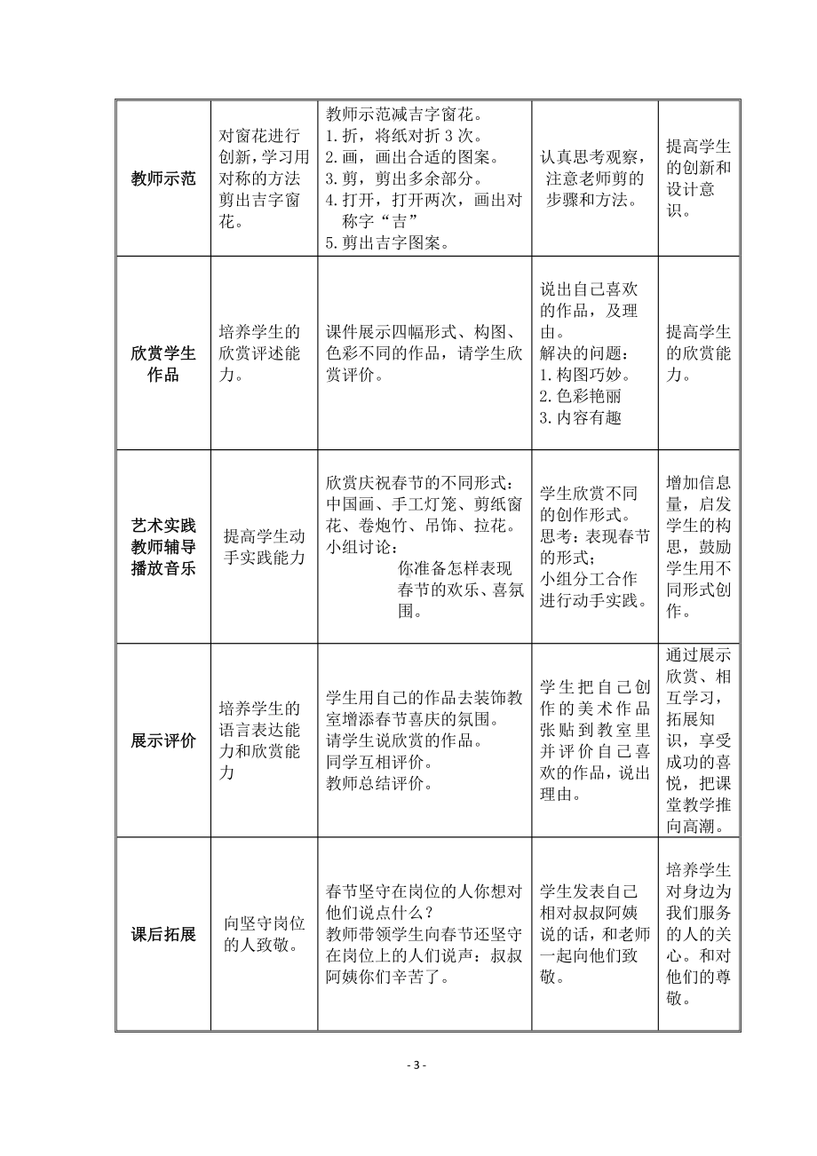 第19课 过春节-教案、教学设计-省级公开课-人美版二年级上册美术(配套课件编号：20208).docx_第3页