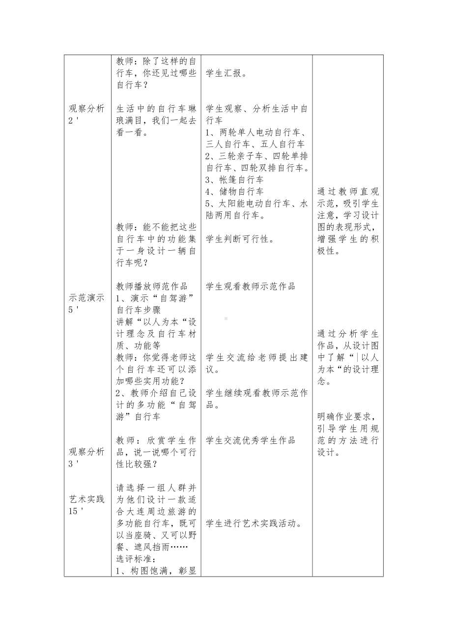 第21课 自行车“自驾游”（辽宁）-教案、教学设计-部级公开课-人美版五年级上册美术(配套课件编号：008d4).docx_第2页