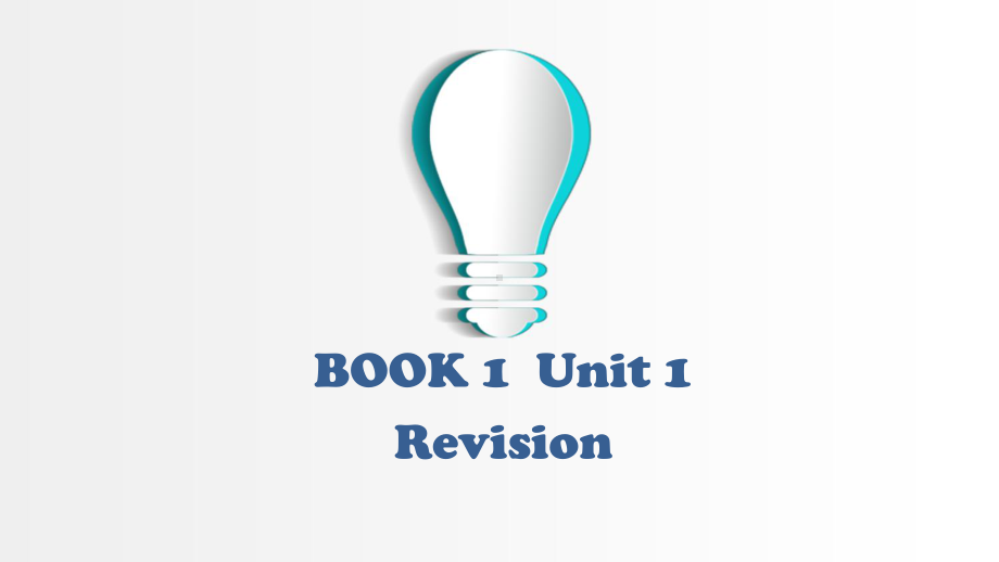 -Unit 1 单元复习ppt课件- -高一上学期英语（2020）新牛津译林版必修第一册.pptx_第1页