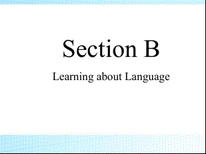 Unit 1 People of achievement Learning about Language ppt课件 -（2019）新人教版高中英语选择性必修第一册.ppt