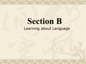 Unit 2 Learning about Language ppt课件 -（2019）新人教版高中英语选修一 (1).pptx