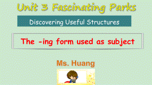 Unit 3 Discovering Useful Structures ppt课件 -（2019）新人教版高中英语选修一.pptx