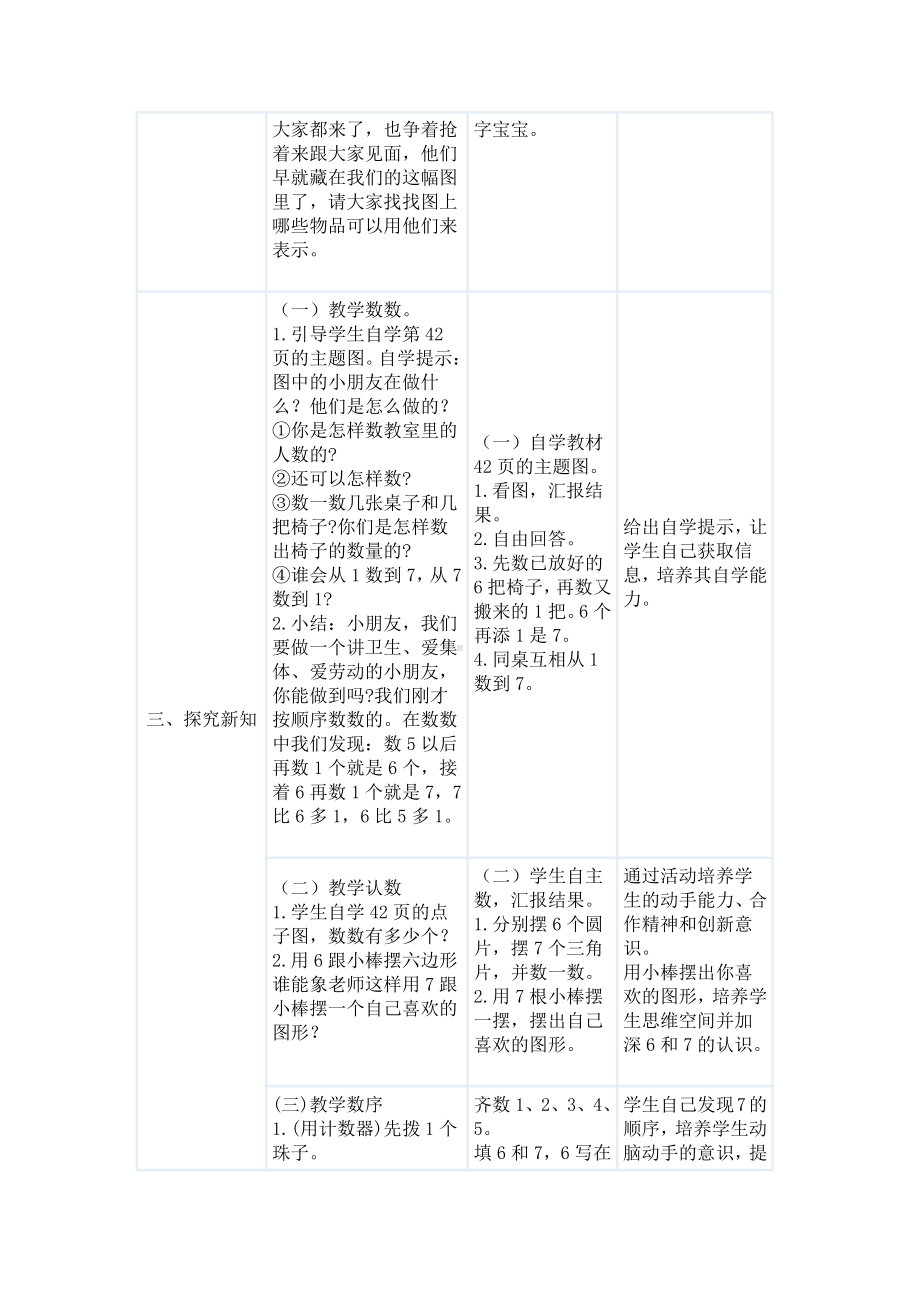 5.6-10的认识和加减法-6和7的组成-教案、教学设计-省级公开课-人教版一年级上册数学(配套课件编号：500b7).doc_第2页