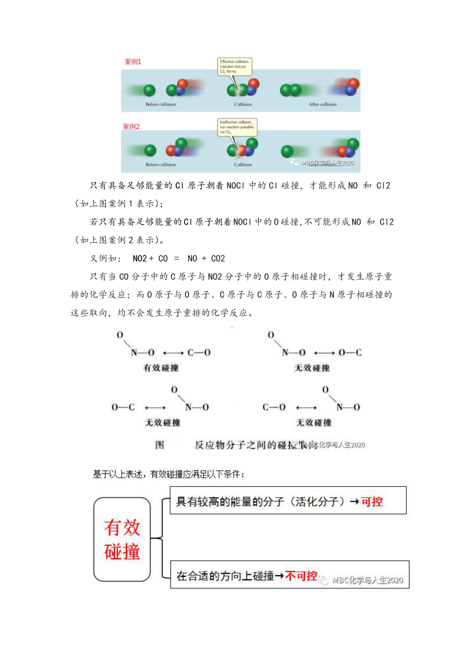 2021-2022年高考化学复习文本阅读拓展《碰撞理论与过渡态理论》.docx_第2页