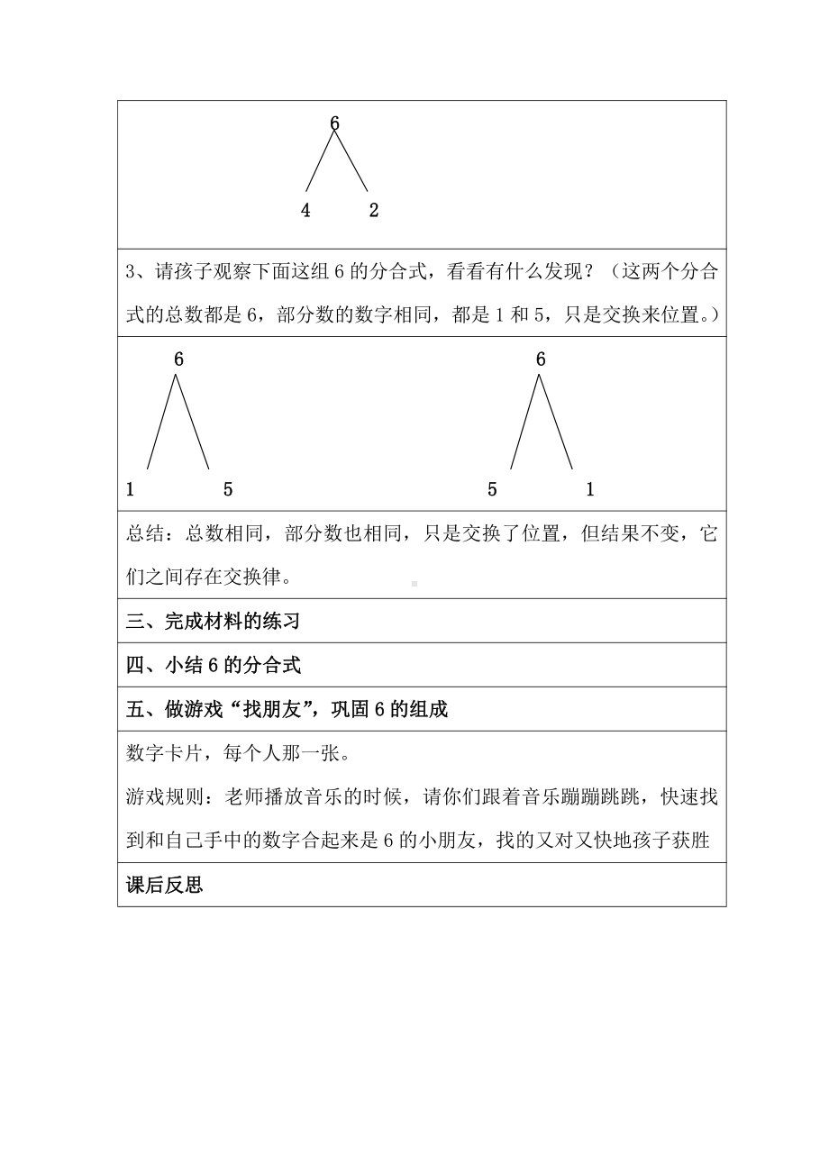 5.6-10的认识和加减法-6和7的组成-教案、教学设计-市级公开课-人教版一年级上册数学(配套课件编号：f2260).docx_第2页