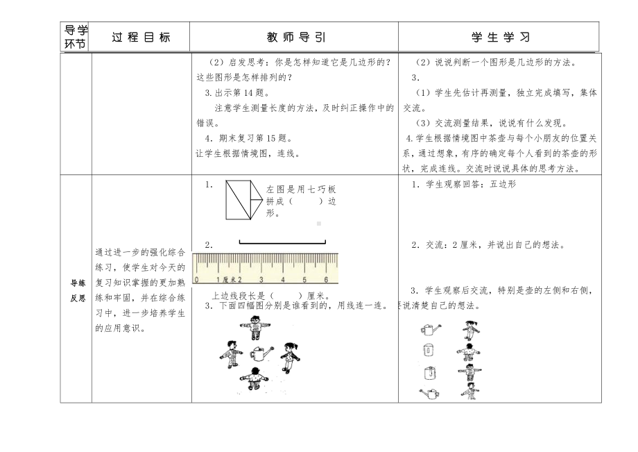 八 期末复习-3、期末复习（3）：厘米和米、多边形、观察物体复习-教案、教学设计-市级公开课-苏教版二年级上册数学(配套课件编号：601fd).doc_第3页