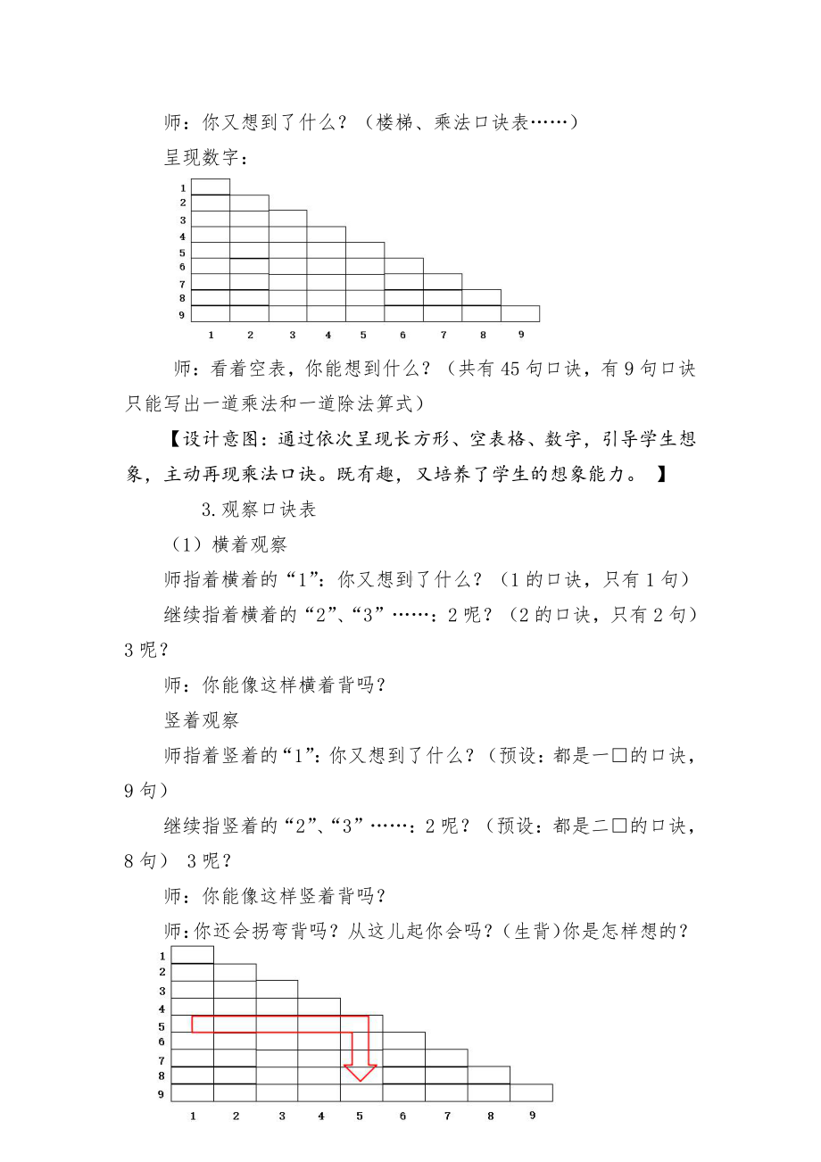 六 表内乘法和表内除法（二）-12、复习-教案、教学设计-市级公开课-苏教版二年级上册数学(配套课件编号：a0138).docx_第3页