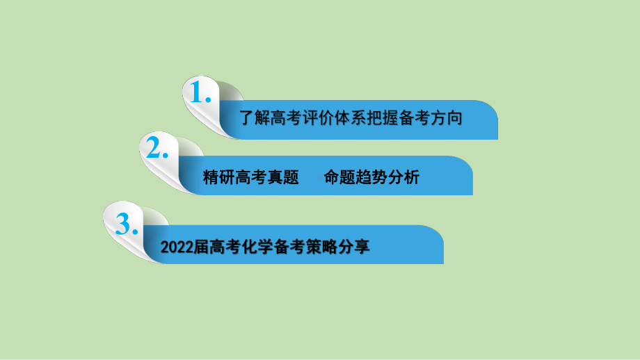 新高考评价体系下2021年高考（等级考）化学试题分析与2022届高三复习方略课件.pptx_第2页