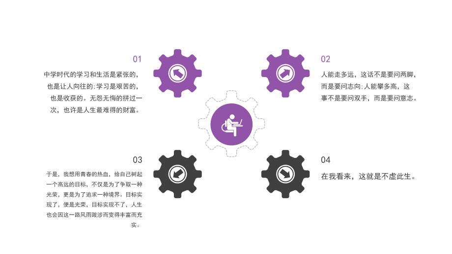 九月开学季新学期开学第一课新学期新气象主题班会-努力今天收获明天PPT课件（带内容）.pptx_第3页