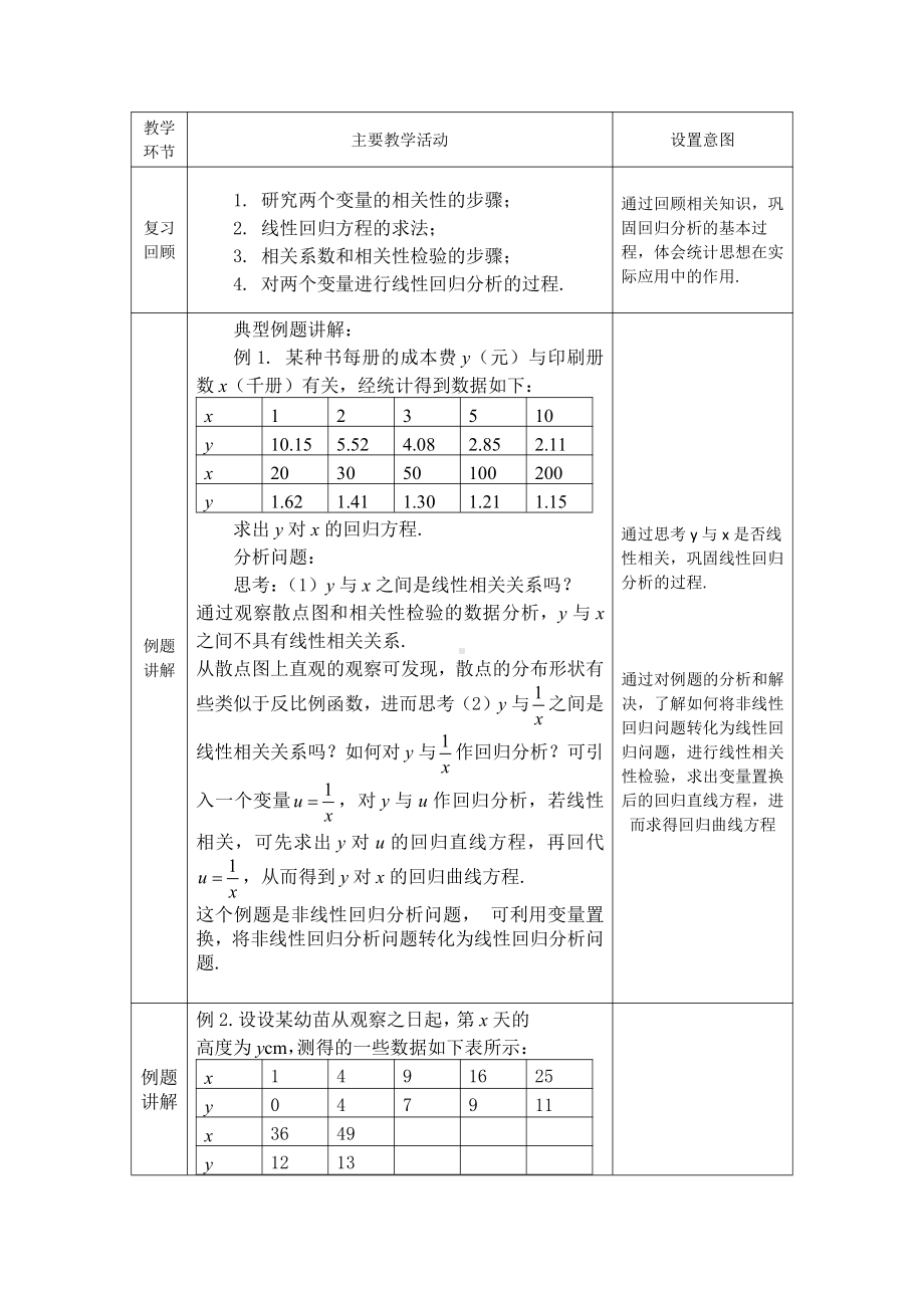 （高中数学 一师一优课系列）高二数学（选修-人教B版）-回归分析(2)-1教案.docx_第2页