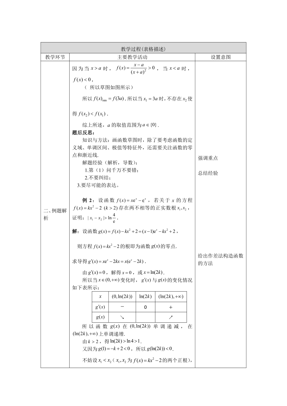 （高中数学 一师一优课系列）高三数学—难点突破之导数综合问题-1教案.docx_第3页