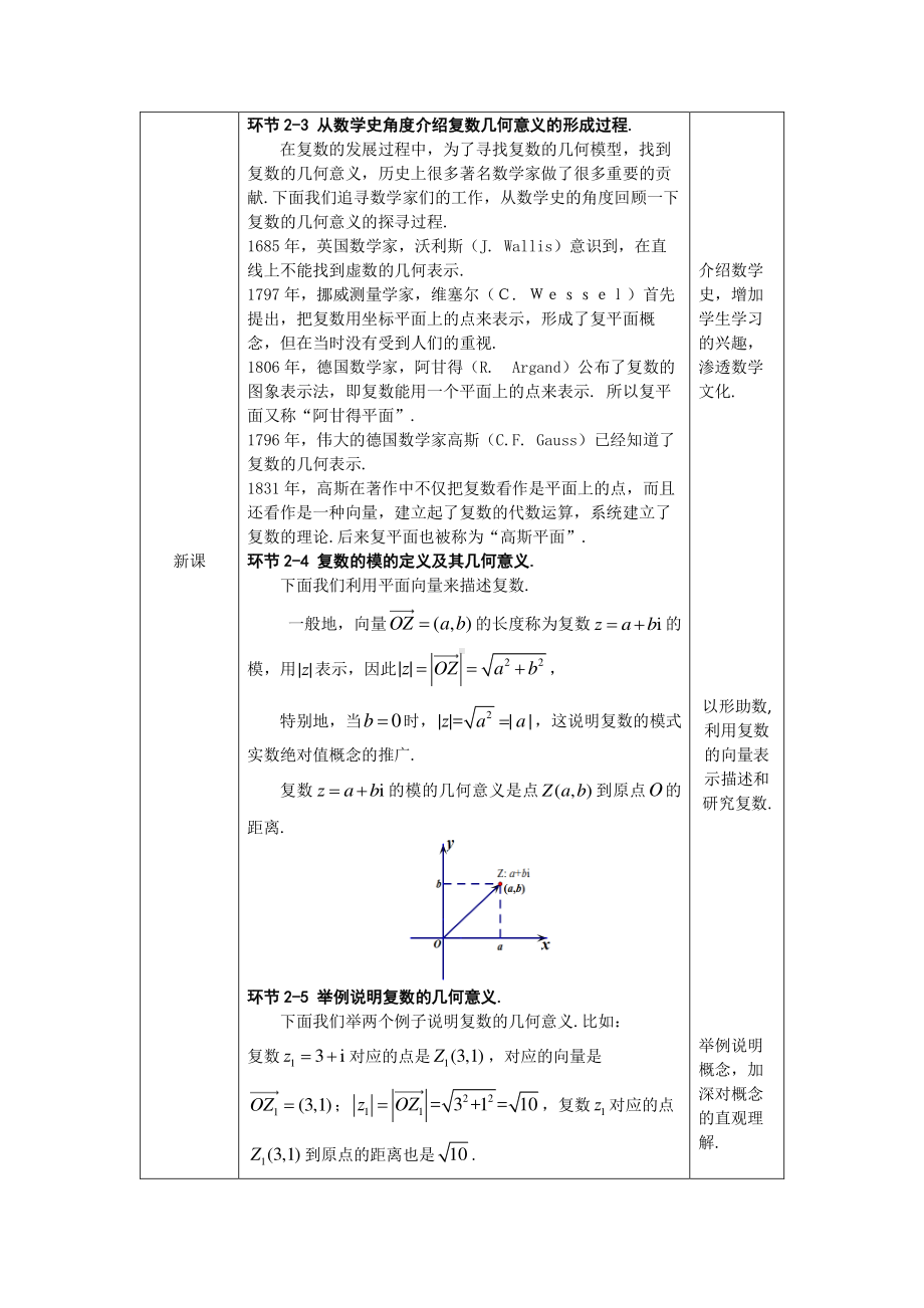 （高中数学 一师一优课系列）高一数学(人教B版)-复数的几何意义-1教案.pdf_第3页