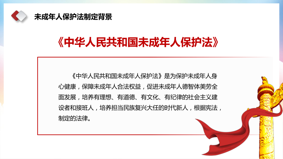 2021新修订中华人民共和国未成年人保护法学习培训ppt课件带内容pptx