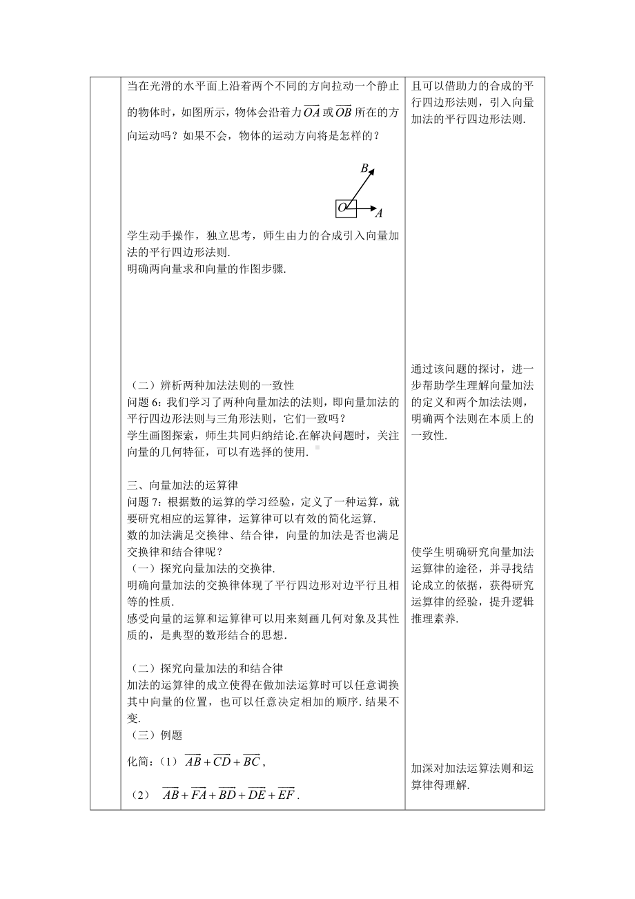 （高中数学 一师一优课系列）高一数学（人教A版）平面向量的加法运算-1教案.docx_第3页