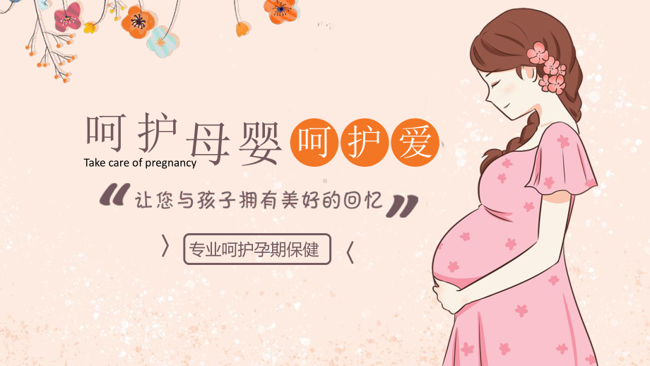 孕期保健培训呵护母婴保健PPT课件（带内容）.pptx_第1页