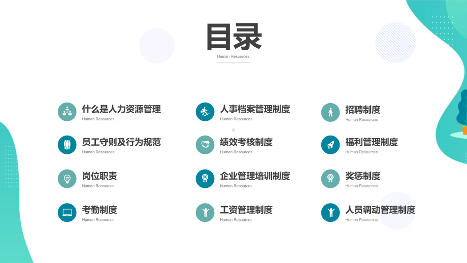 人力资源管理-企业制度培训大全PPT课件（完整框架）.pptx_第2页