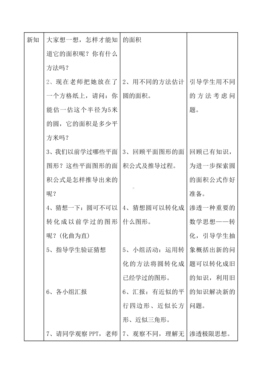 一 圆-圆的面积（一）-教案、教学设计-部级公开课-北师大版六年级上册数学(配套课件编号：00173).docx_第3页