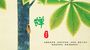 （班海精品）部编版语文八年级上册-21.蝉 第2课时（优质课件）.pptx