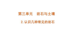 3-2 《认识几种常见的岩石》ppt课件-2022新教科版四年级下册科学.pptx