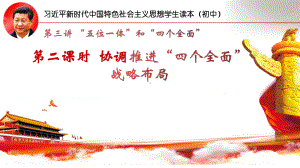 3.3协调推进“四个全面”战略布局- ppt课件-《习近平新时代中国特色社会主义思想学生读本》（初中）.pptx