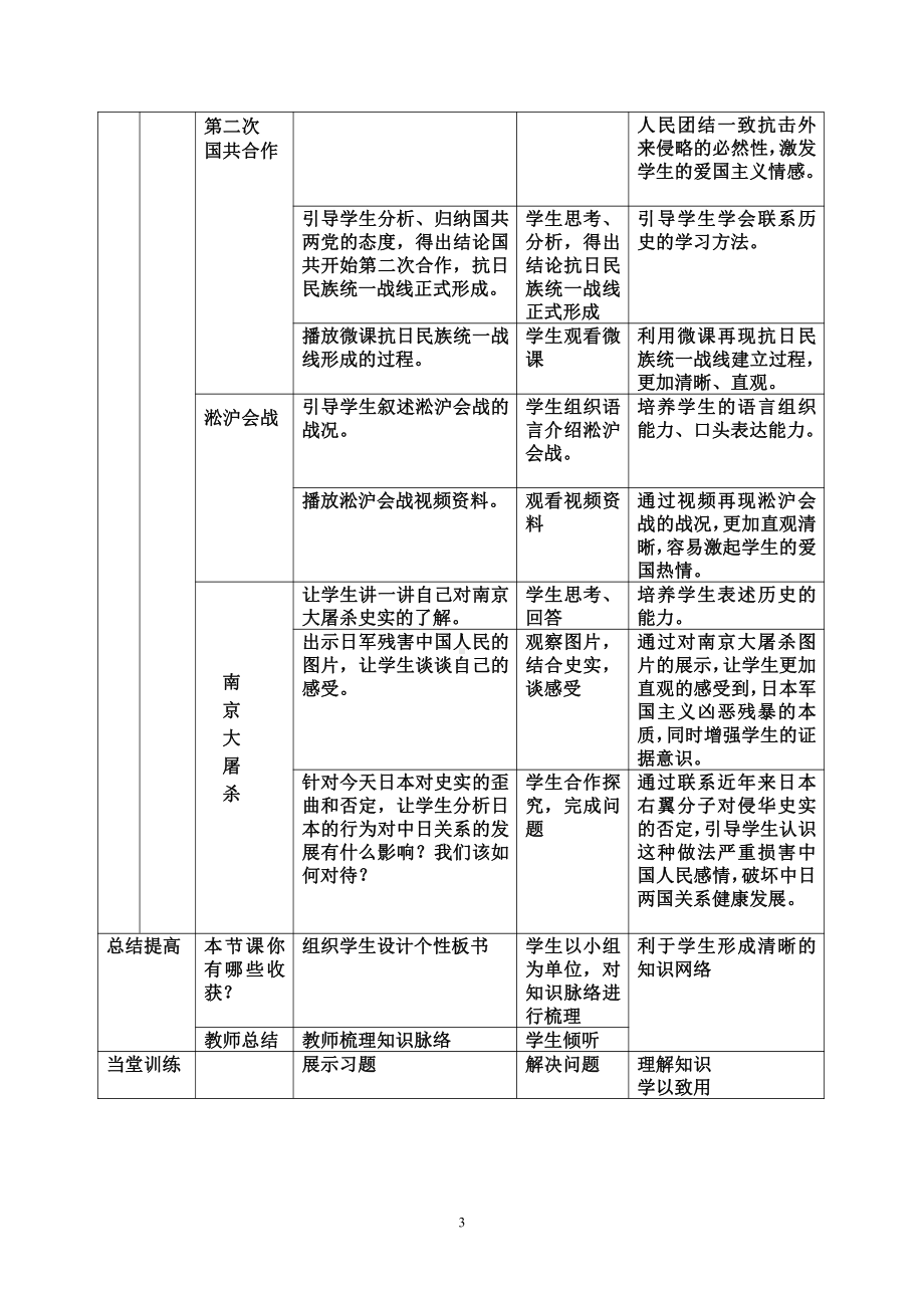 第19课 七七事变与全民族抗战-教案、教学设计-部级公开课-部编版八年级上册历史(配套课件编号：80325).doc_第3页