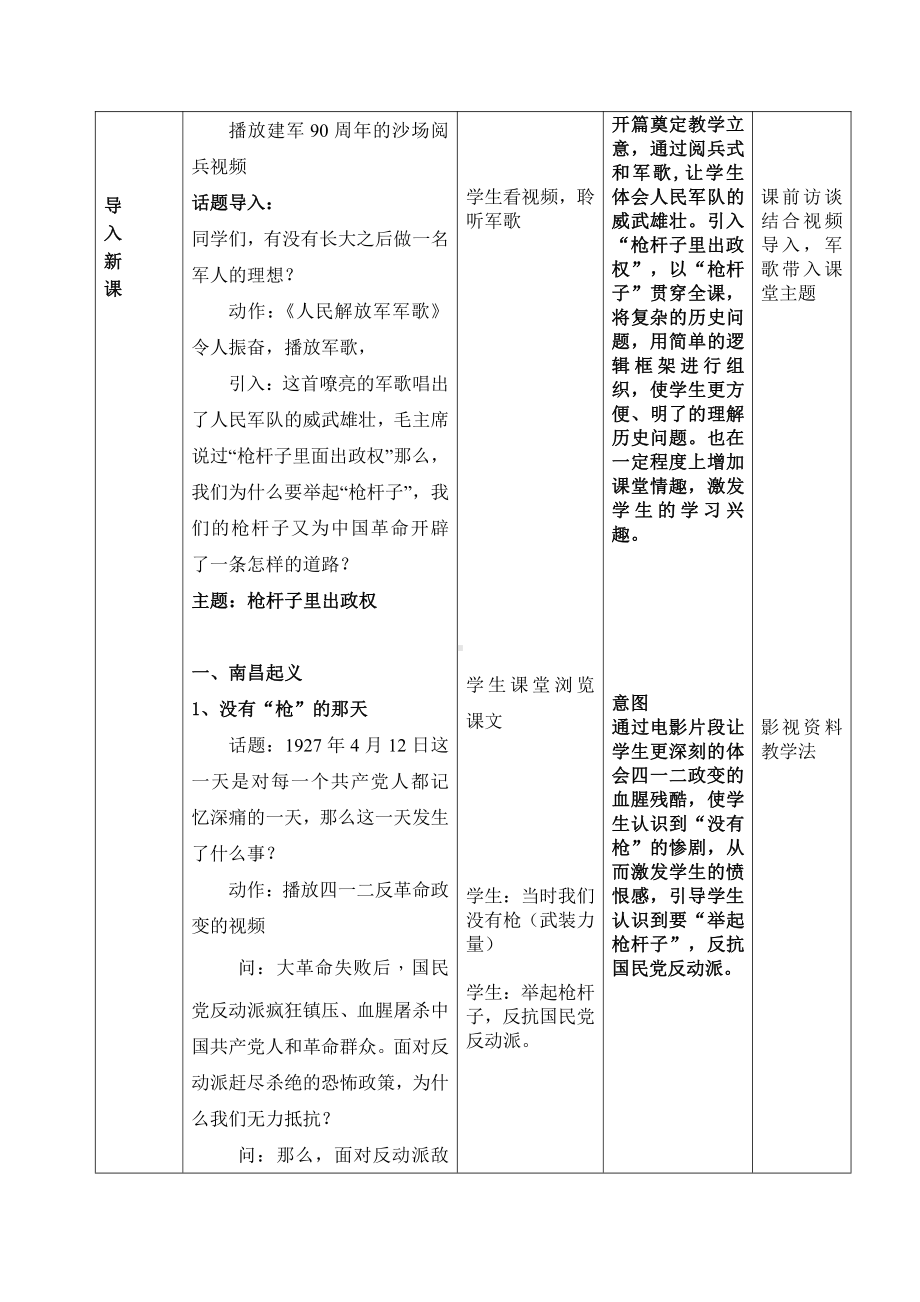 第16课 毛泽东开辟井冈山道路-教案、教学设计-部级公开课-部编版八年级上册历史(配套课件编号：409c3).doc_第3页