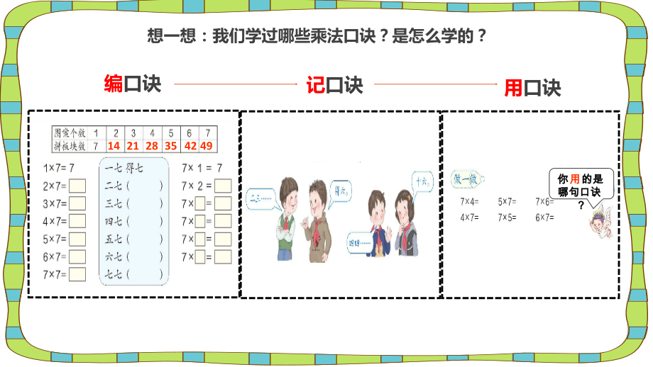 6.表内乘法（二）-9的乘法口诀-ppt课件-(含教案+素材)-市级公开课-人教版二年级上册数学(编号：102c9).zip