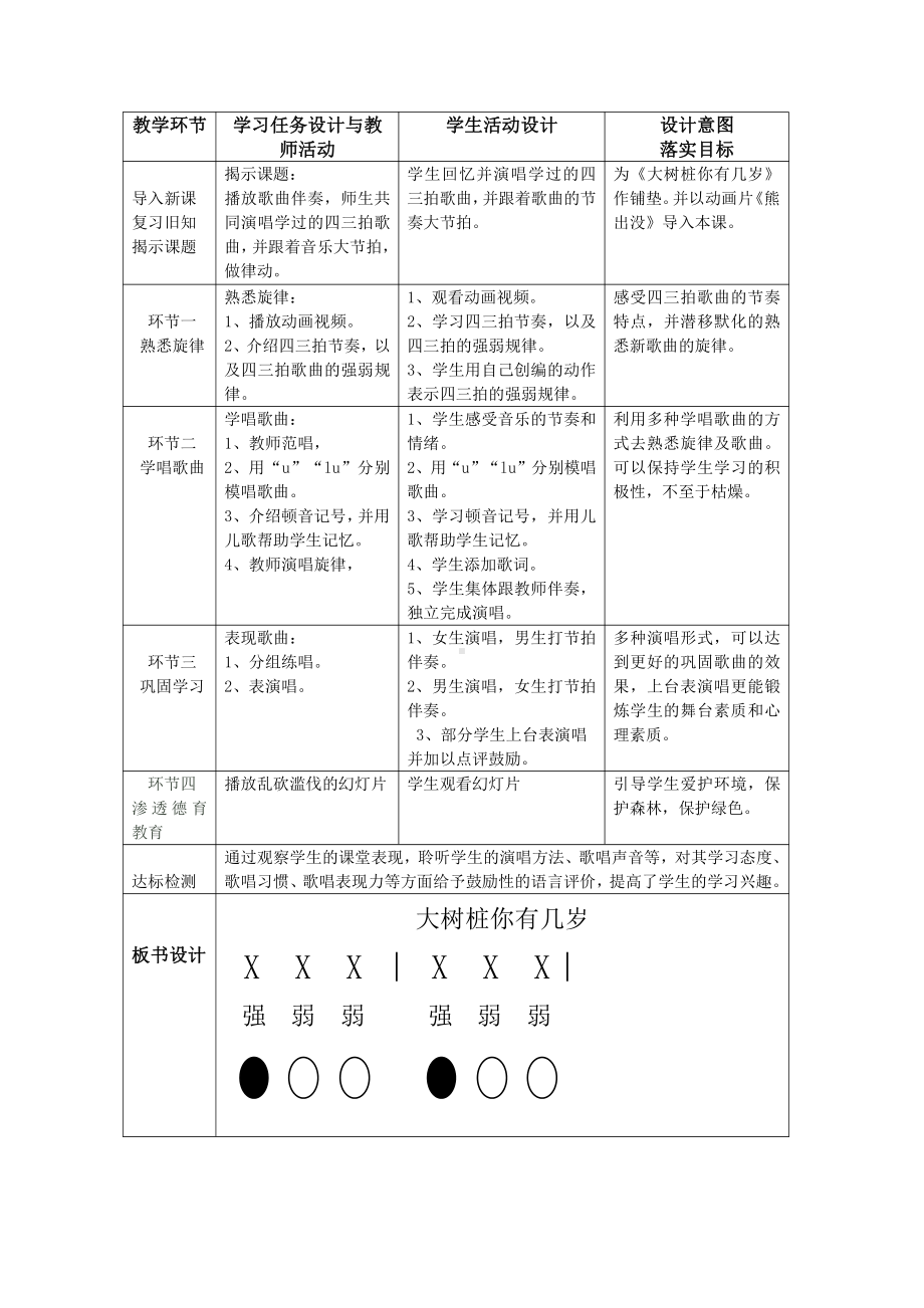 第六单元　童趣-唱歌　大树桩你有几岁-教案、教学设计-市级公开课-人教版三年级上册音乐（简谱）(配套课件编号：92af5).docx_第2页