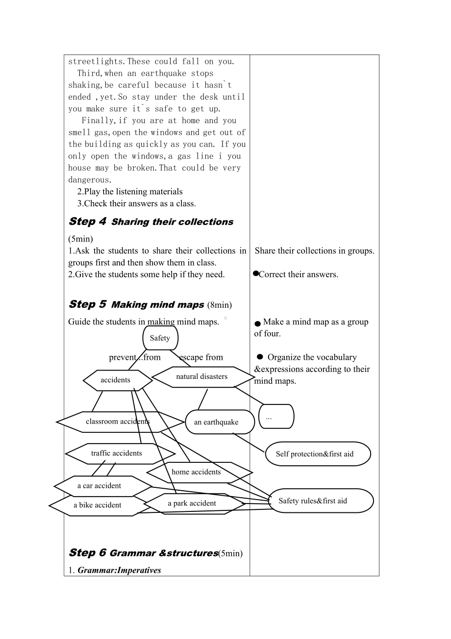 Unit 3 Safety-Lesson 13 Be Careful, Danny!-教案、教学设计-省级公开课-冀教版九年级全一册英语(配套课件编号：40933).doc_第3页