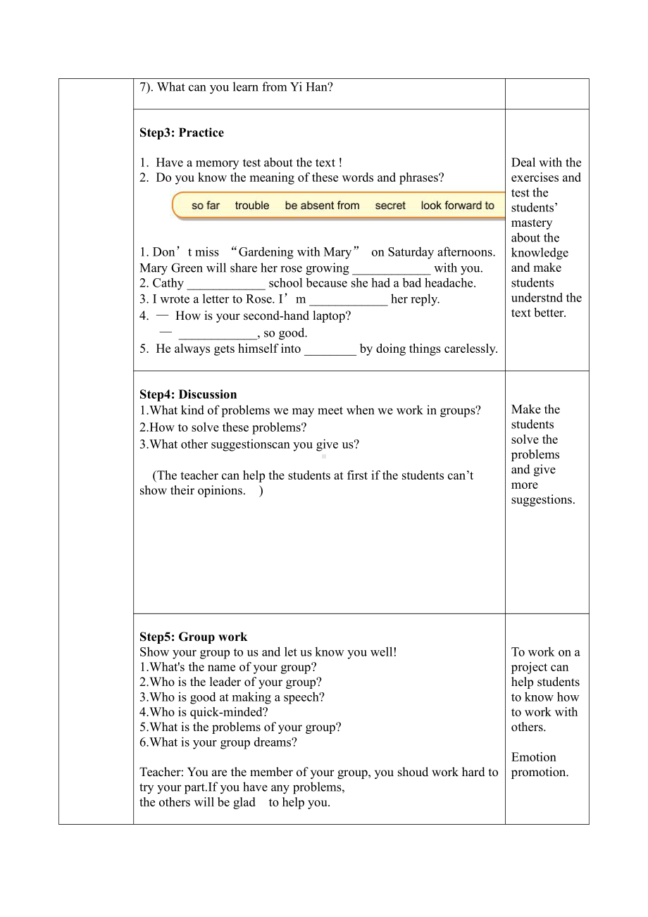 Unit 9 Communication-Lesson 53 Working in Groups-教案、教学设计-市级公开课-冀教版九年级全一册英语(配套课件编号：c0e18).doc_第2页