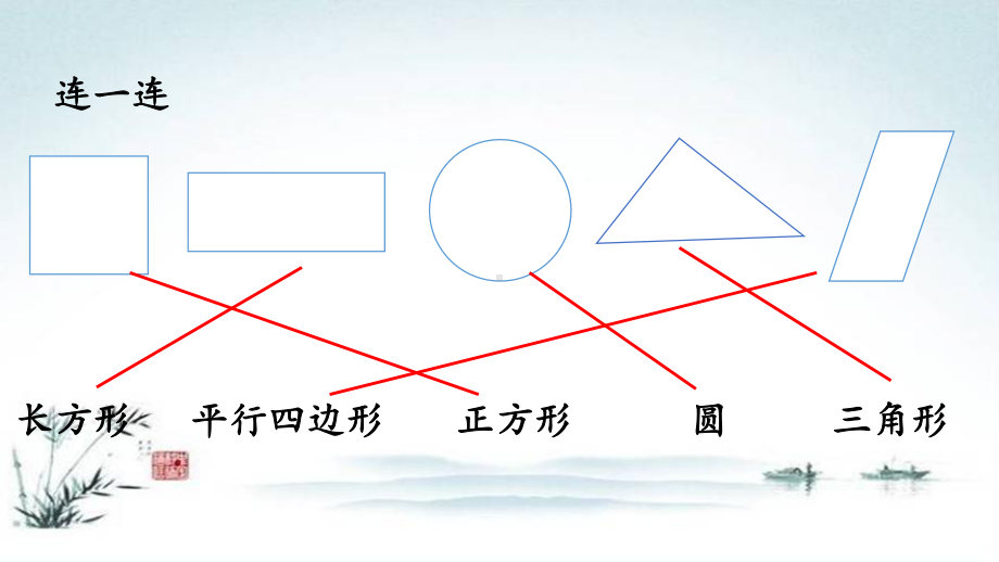 部编人教版一年级数学下册《8单元3 总复习认识图形 分类统计》精品PPT优质课件.pptx_第2页