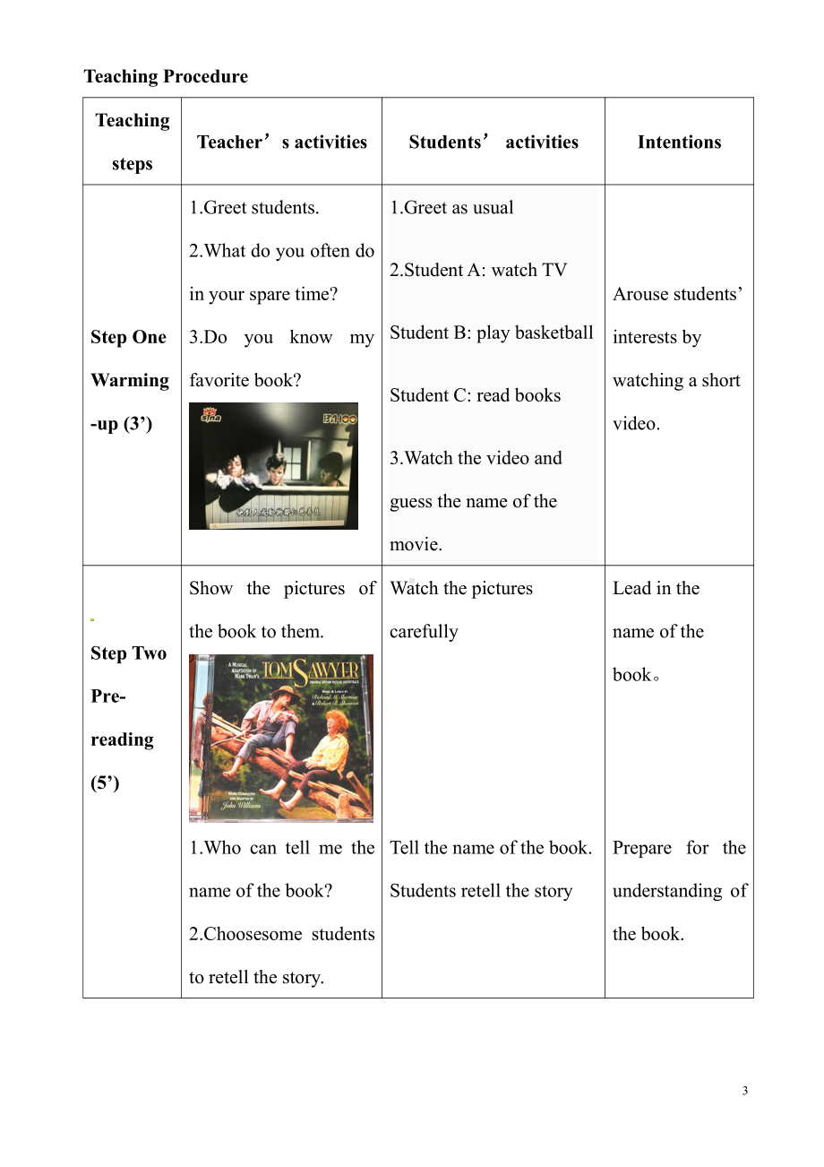 Module 7 Great books-Unit 2 It is still read and loved.-教案、教学设计-省级公开课-外研版九年级上册英语(配套课件编号：72493).doc_第3页