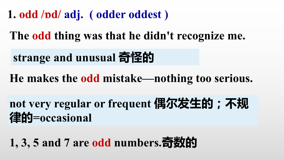 （2019版）人教版必修第三册英语Unit 5 words and expressions 单词详解 视频高效记忆单词 4ppt课件.pptx_第2页