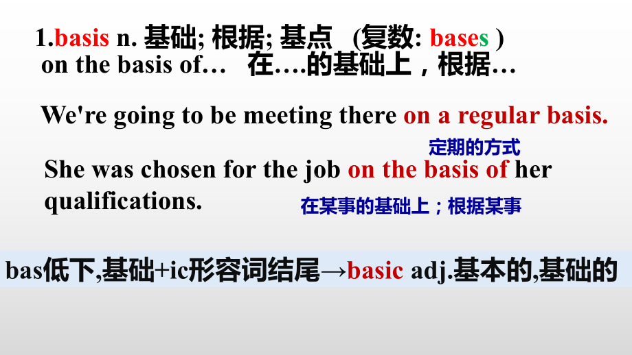 （2019版）人教版必修第三册英语Unit 5 words and expressions 单词详解 视频高效记忆单词 1 ppt课件.pptx_第2页