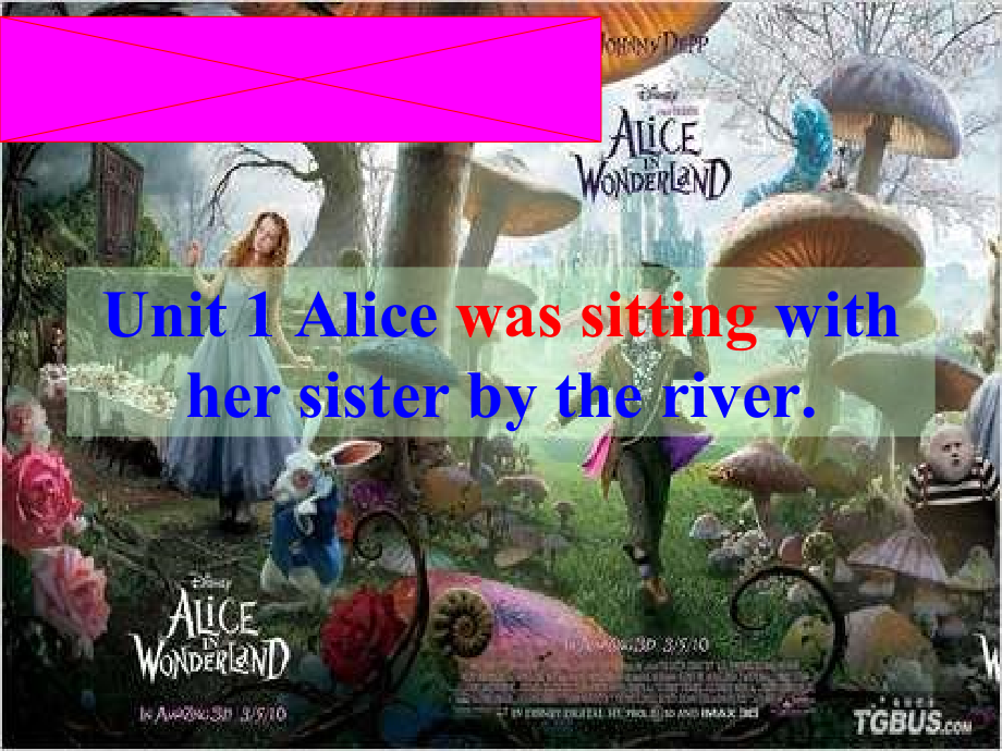 Module 7 A famous story-Unit 1 Alice was sitting with her sister by the river.-ppt课件-(含教案+素材)-市级公开课-外研版八年级上册英语(编号：e00a6).zip